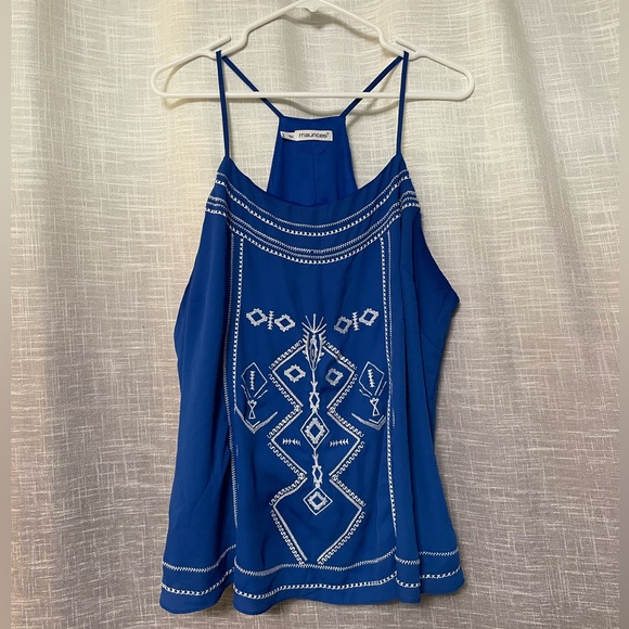 Flowy embroidered top. - Picture 1 of 4